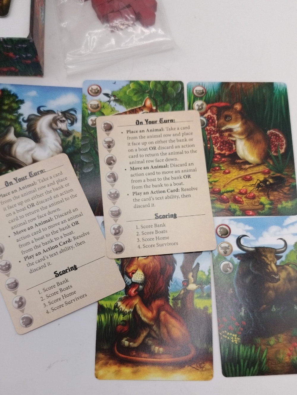 AEG Ravenous River Card Game 2016 Age 14+ Complete - Picture 12 of 16